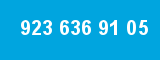 923 636 91 05 923 636 91 05